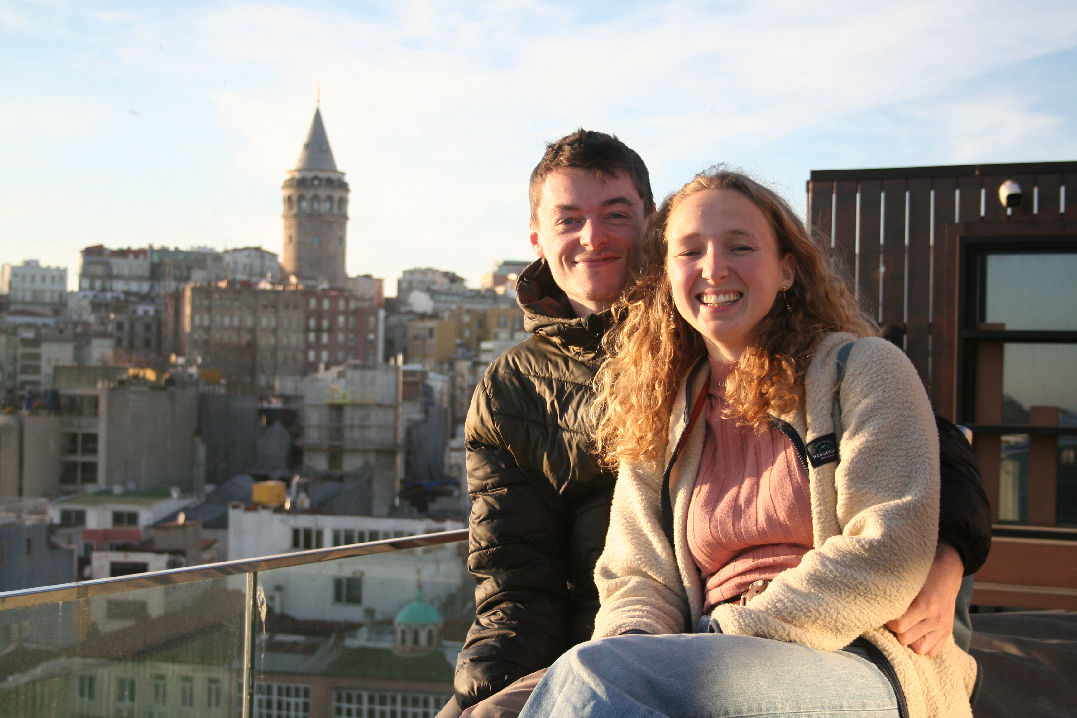 a beautiful smiling couple